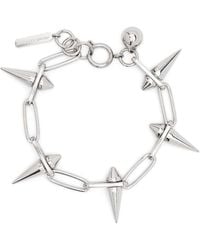 Justine Clenquet - James Spiked-chain Bracelet - Lyst