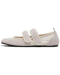 Bimba Y Lola - Touch-Strap Mesh Ballerina Shoes - Lyst