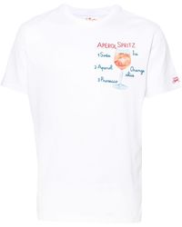 Mc2 Saint Barth - X Aperol Spritz T-Shirt mit Stickerei - Lyst
