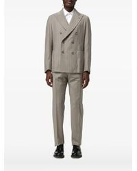 Tagliatore - Pinstripe Double-Breasted Blazer - Lyst