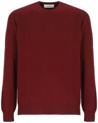 Della Ciana - Crew-Neck Ribbed-Trim Sweater - Lyst
