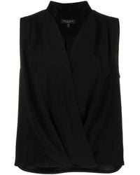Rag & Bone - Meredith Draped Satin Blouse - Lyst