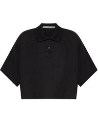 Alexander Wang - Poloshirt Met Korte Mouwen - Lyst