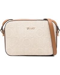 Liu Jo - Sac À Bandoulière Manhattan Médium À Logo Embossé - Lyst