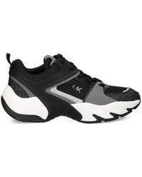 Michael Kors - Logo-Detail Lace-Up Sneakers - Lyst