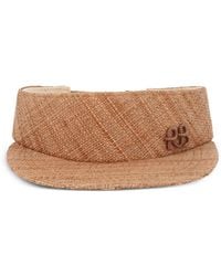 Ruslan Baginskiy - Logo-Plaque Straw Visor - Lyst