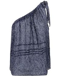 Isabel Marant - Neslya One-Shoulder Top - Lyst