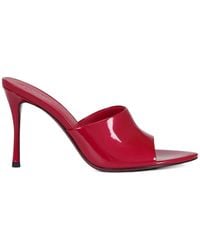POTAMY - Pointed Leather Mules - Lyst