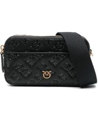 Pinko - Mini Logo-Debossed Cross Body Bag - Lyst