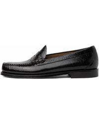 KARL LAGERFELD - X G.H. Bass Ikon Nft Loafers - Lyst