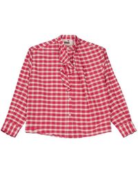 Mii - Jabo Ruffled Gingham Shirt - Lyst