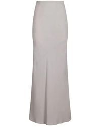 Ami Paris - Bias-Cut Maxi Skirt - Lyst