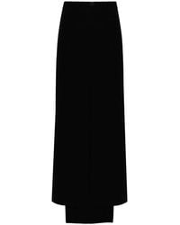 Courreges - Midi-Rok Van Crepe - Lyst