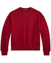 Polo Ralph Lauren - Embroidered Pony Fleece Sweatshirt - Lyst