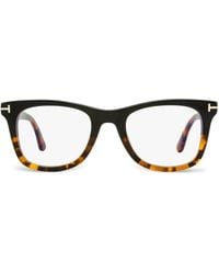 Tom Ford - Tortoiseshell-Frame Glasses - Lyst