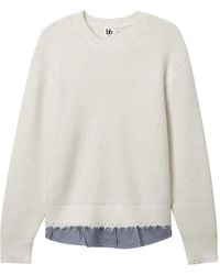 B+ AB - Round-Neck Sweater - Lyst