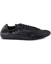 Prada - Leather Collapse Sneakers - Lyst