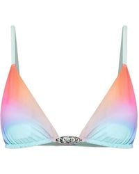 CASABLANCA - Gradient Bikini Top - Lyst