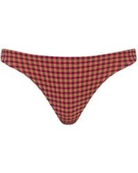 The Upside - Bas De Bikini Aliki Christy À Carreaux - Lyst