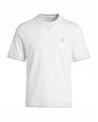 Brunello Cucinelli - T-Shirt - Lyst
