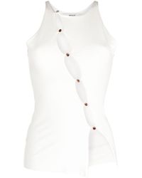 MANURI - Tracy Cut-out Tank Top - Lyst