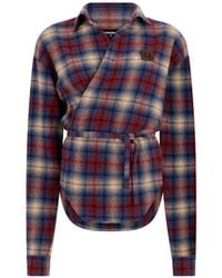 DSquared² - Wrap Shirt - Lyst