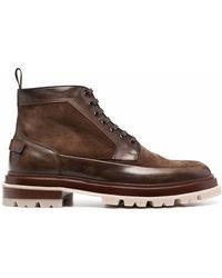 Scarpa Santoni uomo Polacchino in pelle T.Moro MGMI16282JL9ENOEQ64