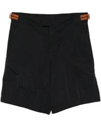 ZEGNA - Buckle-Fastening Swim Shorts - Lyst