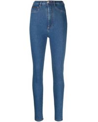 Philipp Plein - High-Waist Jegging Jeans - Lyst