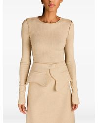 MARK-OFF - Chelsea Ribbed-Knit Top - Lyst