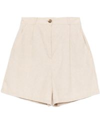 To b. by agnès b. - Pantalones cortos con cinturón - Lyst