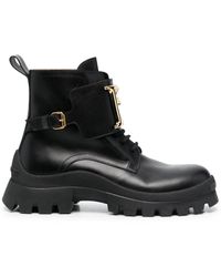 DSquared² - Botines con placa del logo - Lyst