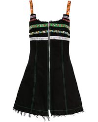 Cormio - Vestido Corto Lindsey Vaquero - Lyst