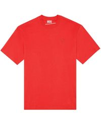 DIESEL - T-Boggy-Megoval-D Cotton T-shirt - Lyst