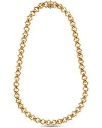 Emanuele Bicocchi - Sharp Chain Logo Necklace - Lyst