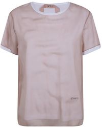 N°21 - Sheer T-Shirt - Lyst