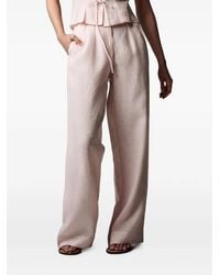 Hevron - Drawstring-Fastening Palazzo Pants - Lyst