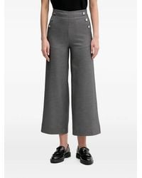 Benetton - Button-Detail Trousers - Lyst
