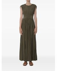 Zimmermann - Luna Pleated Sleeveless Dress - Lyst