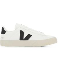Veja - Campo Leather Low-Top Sneakers - Lyst