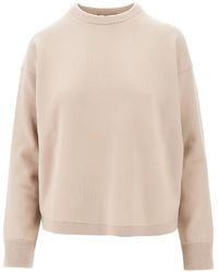 Max Mara - Ribbed Long-Sleeve Sweater - Lyst