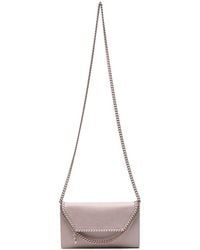 Stella McCartney - Falabella Shoulder Bag With Chain Trim - Lyst