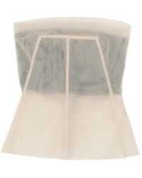 Rick Owens - Bustiere Top - Lyst