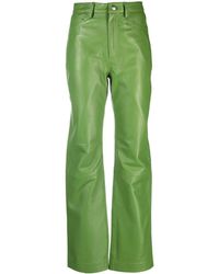 Remain - High-waist Leather Trousers - Lyst