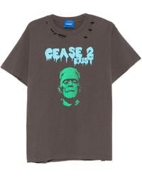 DAGGER - Camiseta Con Efecto Envejecido Y Estampado Gráfico - Lyst