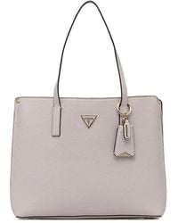 Guess - Meridian II Tote Bag mit Triangel-Logo - Lyst