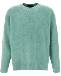 Roberto Collina - Shearling-Effect Crew-Neck Sweater - Lyst