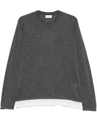 Paolo Pecora - Crew-Neck Long-Sleeve Sweater - Lyst
