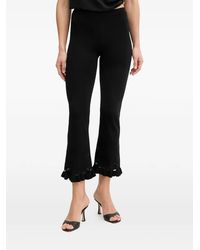 Twinset - Crochet Ruffled Trousers - Lyst