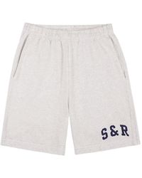 Sporty & Rich - Patch Pocket Drawstring Shorts - Lyst